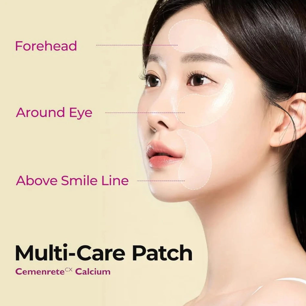Dr.Melaxin - Calcium Volume Eye Patch - 72g (60 parches) | Parches de Hidrogel para Contorno de Ojos Reafirmantes