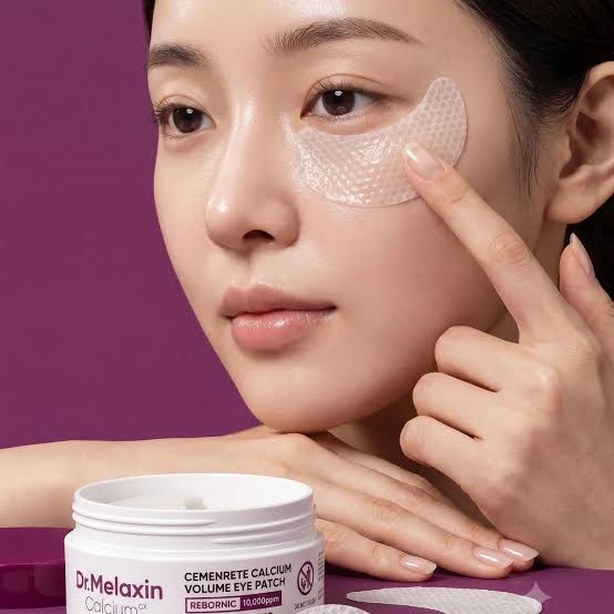 Dr.Melaxin - Calcium Volume Eye Patch - 72g (60 parches) | Parches de Hidrogel para Contorno de Ojos Reafirmantes