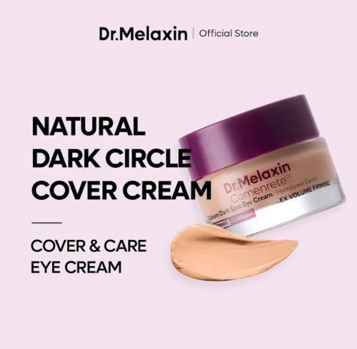 Dr. Melaxin - Calcium Dark Spot Cover Eye Cream 2026 Version - 15g | Crema para Contorno de Ojos Antimanchas