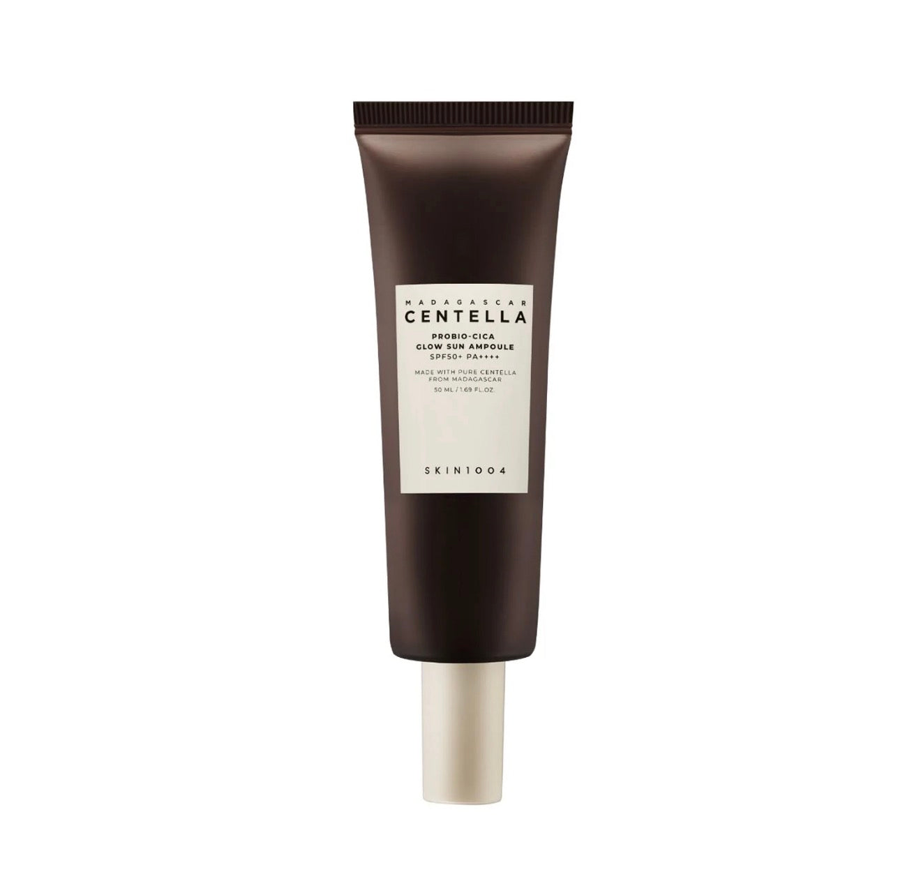 SKIN1004 - Madagascar Centella Probio-Cica Glow Sun Ampoule - 50ml | Protector Solar En Suero Altamente Hidratante Y Nutritivo Con Probióticos Y Centella Fermentada