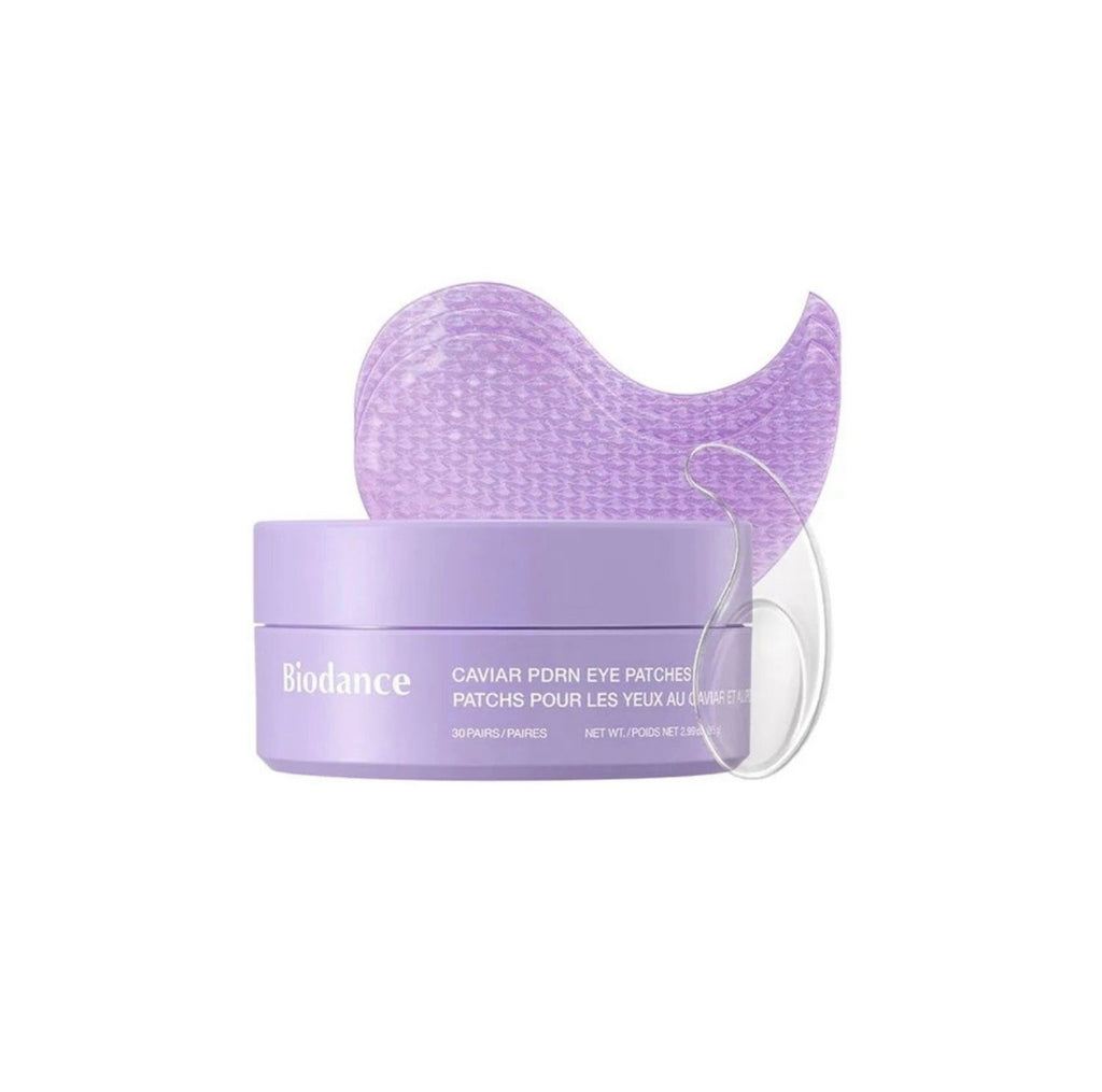 BIODANCE - Caviar PDRN Eye Patches - 30 pares | Parches para Ojos con PDRN para Hidratar y Reducir la Apariencia de Líneas Finas.