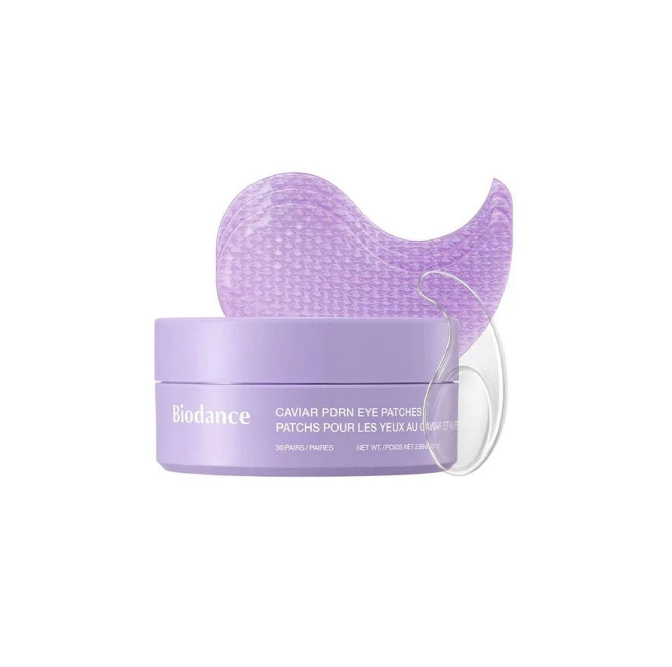 BIODANCE - Caviar PDRN Eye Patches - 30 pares | Parches para Ojos con PDRN para Hidratar y Reducir la Apariencia de Líneas Finas.