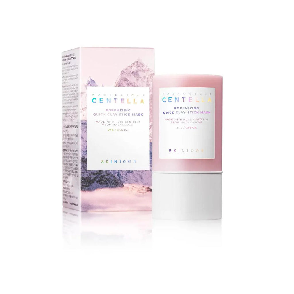 SKIN1004 - Madagascar Centella Poremizing Quick Clay Stick Mask - 27g | Mascarilla en Barra Purificante que Reduce Poros y Controla el Sebo