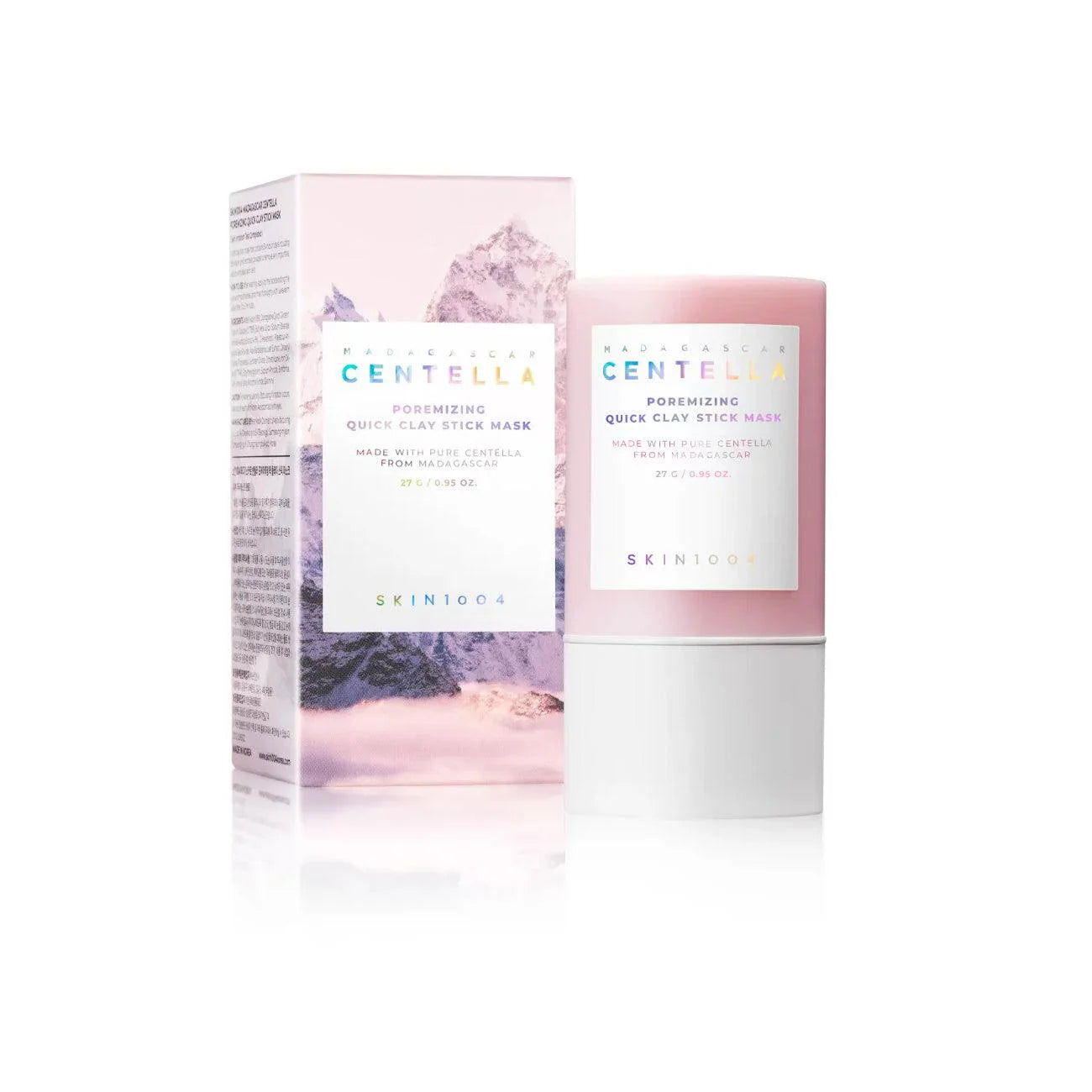 SKIN1004 - Madagascar Centella Poremizing Quick Clay Stick Mask - 27g | Mascarilla en Barra Purificante que Reduce Poros y Controla el Sebo