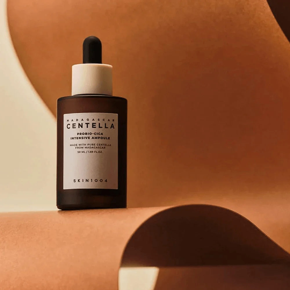 SKIN1004 - Madagascar Centella Probio-Cica Intensive Ampoule - 50ml | Ampolla Reparadora e Hidratante con Probióticos y Centella Asiática