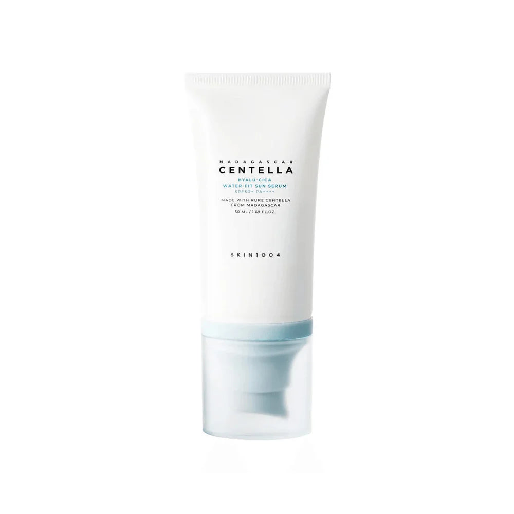 SKIN1004 - Madagascar Centella Hyalu-Cica Water-Fit Sun Serum - 50ml | Protector Solar en Suero Hidratante y Calmante con Centella y Ácido Hialurónico