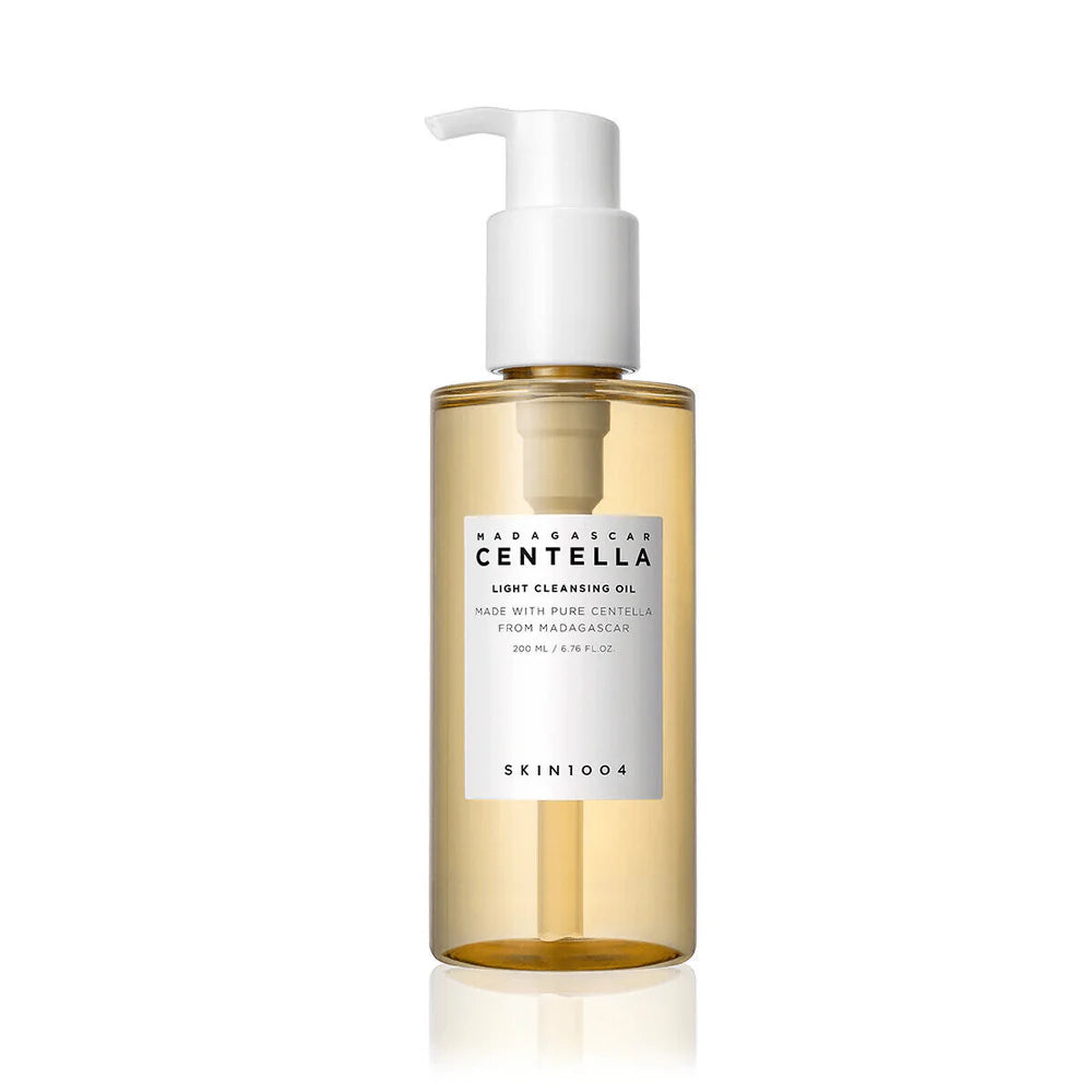 SKIN1004 - Madagascar Centella Light Cleansing Oil - 200ml | Aceite Limpiador Ligero y Calmante con Extracto de Centella Asiática