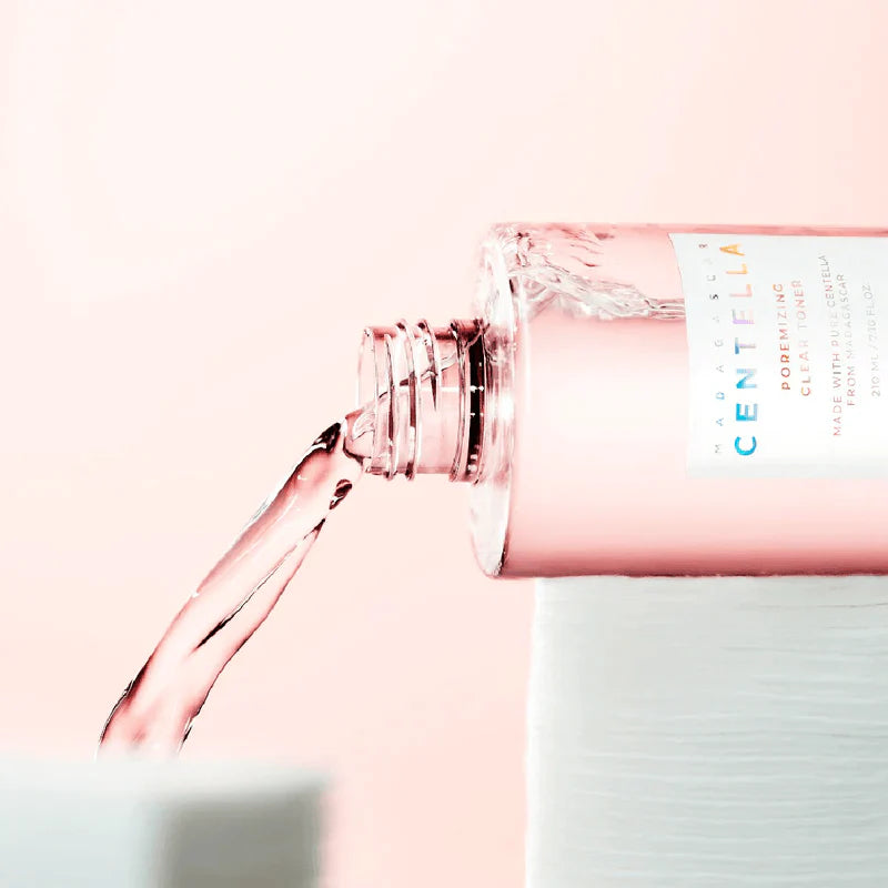 SKIN1004 - Madagascar Centella Poremizing Clear Toner - 210ml | Tónico Purificante que Minimiza Poros y Equilibra el Exceso de Grasa