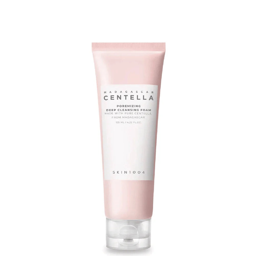 SKIN1004 - Madagascar Centella Poremizing Deep Cleansing Foam - 125ml | Limpiador Facial Purificante que Reduce Poros y Controla el Sebo