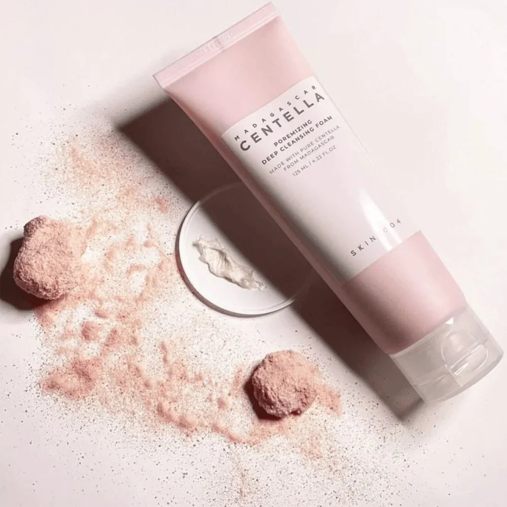 SKIN1004 - Madagascar Centella Poremizing Deep Cleansing Foam - 125ml | Limpiador Facial Purificante que Reduce Poros y Controla el Sebo