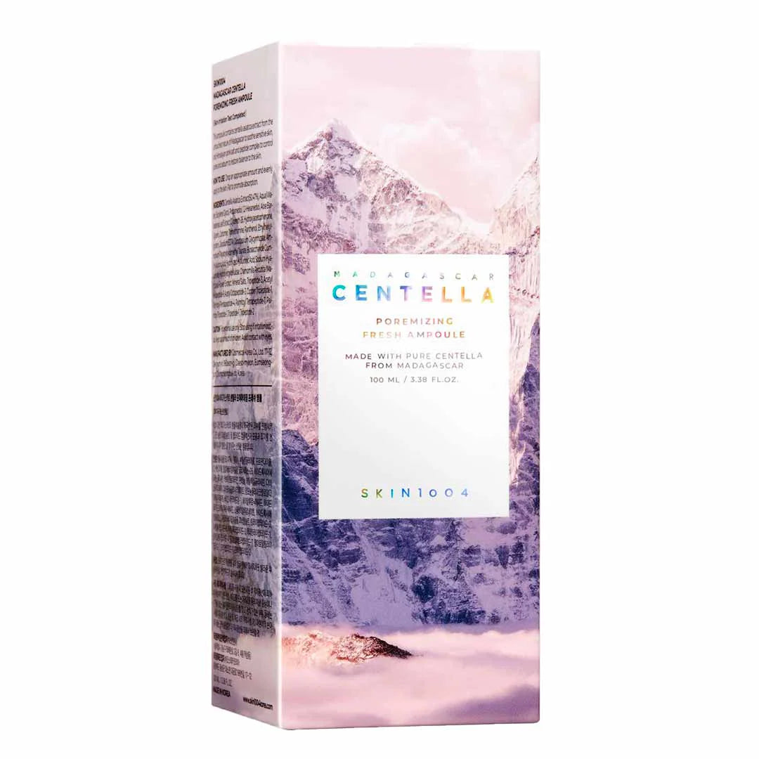 SKIN1004 - Madagascar Centella Poremizing Fresh Ampoule - 100ml | Ampolla Purificante que Reduce Poros y Refresca la Piel