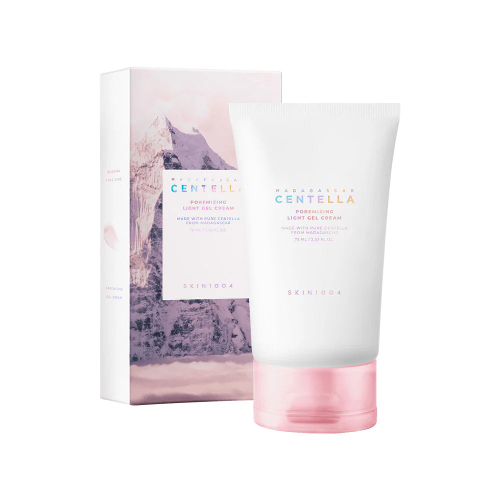 SKIN1004 - Madagascar Centella Poremizing Light Gel Cream - 75ml | Crema en Gel Ligera que Minimiza Poros y Equilibra la Piel