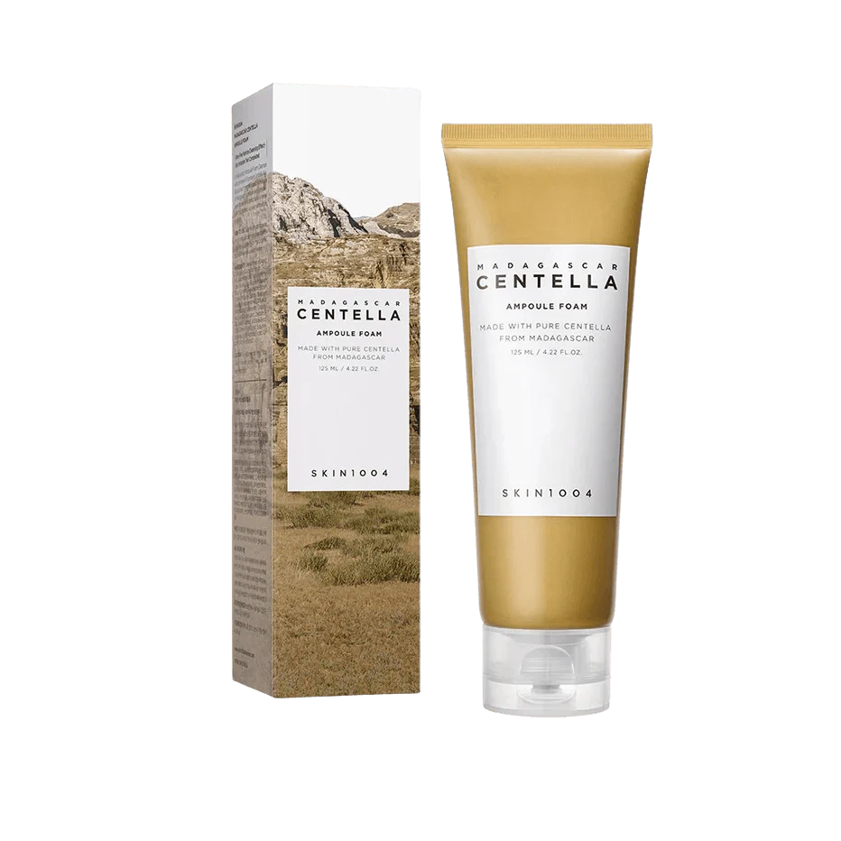 SKIN1004 - Madagascar Centella Ampoule Foam - 125ml | Limpiador Facial Suave y Calmante con Extracto de Centella Asiática