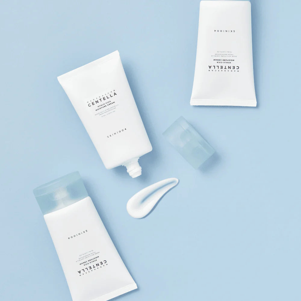 SKIN1004 - Madagascar Centella Hyalu-Cica Moisture Cream - 75ml | Crema Hidratante y Calmante con Centella y Ácido Hialurónico