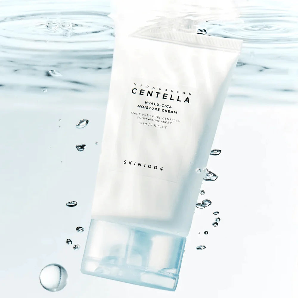 SKIN1004 - Madagascar Centella Hyalu-Cica Moisture Cream - 75ml | Crema Hidratante y Calmante con Centella y Ácido Hialurónico