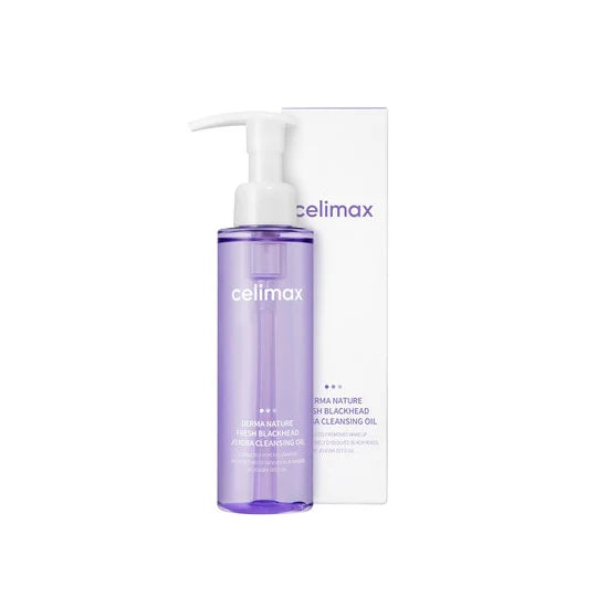Celimax - Derma Nature Fresh Blackhead Jojoba Cleansing Oil - 150ml | Aceite Limpiador Desincrustante con Jojoba para Puntos Negros