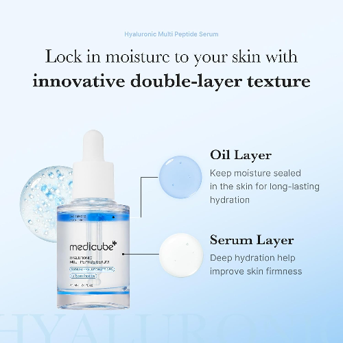 Medicube - Hyaluronic Multi Peptide Serum - 30ml | Sérum Facial Hidratante y Reafirmante