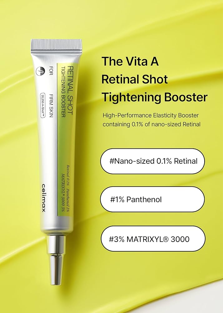 Celimax - The Vita-A Retinal Shot Tightening Booster - 15ml | Booster Reafirmante y Antiedad con Retinal