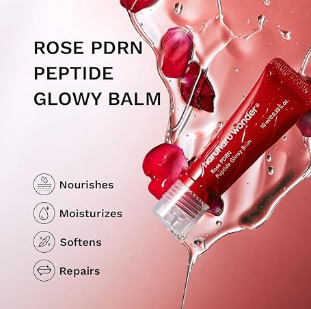Haruharu Wonder - Rose PDRN Peptide Glowy Balm - 10ml | Bálsamo Facial Iluminador y Reafirmante