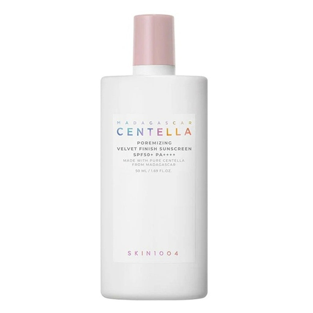 SKIN1004 - Madagascar Centella Poremizing Velvet Finish Sunscreen SPF50+ - 50ml | Protector Solar Facial Matificante para Poros