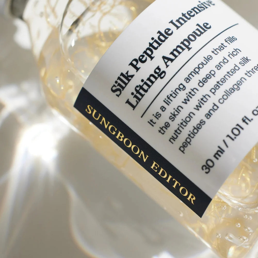 Sungboon Editor - Silk Peptide Intensive Lifting Ampoule - 35ml | Ampolla Facial Reafirmante y Antiedad