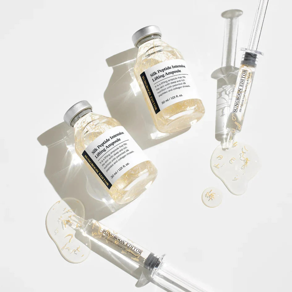 Sungboon Editor - Silk Peptide Intensive Lifting Ampoule - 35ml | Ampolla Facial Reafirmante y Antiedad