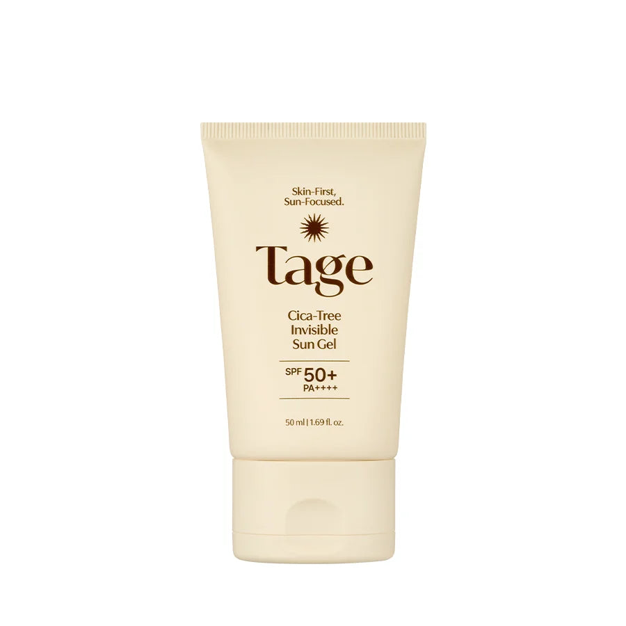 TAGE - Cica-Tree Invisible Sun Gel SPF50+ - 50ml | Protector Solar Facial Invisible y Ligero