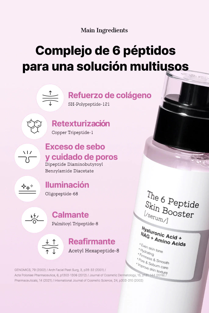 COSRX - The 6 Peptide Skin Booster - 150ml | Booster Facial Hidratante y Reafirmante