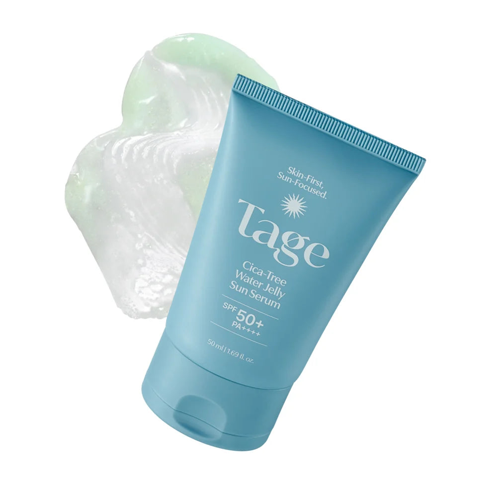 TAGE - Cica-Tree Water Jelly Sun Serum SPF50+ - 50ml | Sérum Solar Facial Hidratante