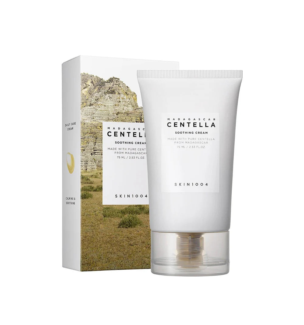 SKIN1004 - Madagascar Centella Soothing Cream - 75ml | Crema Calmante e Hidratante con Extracto de Centella
