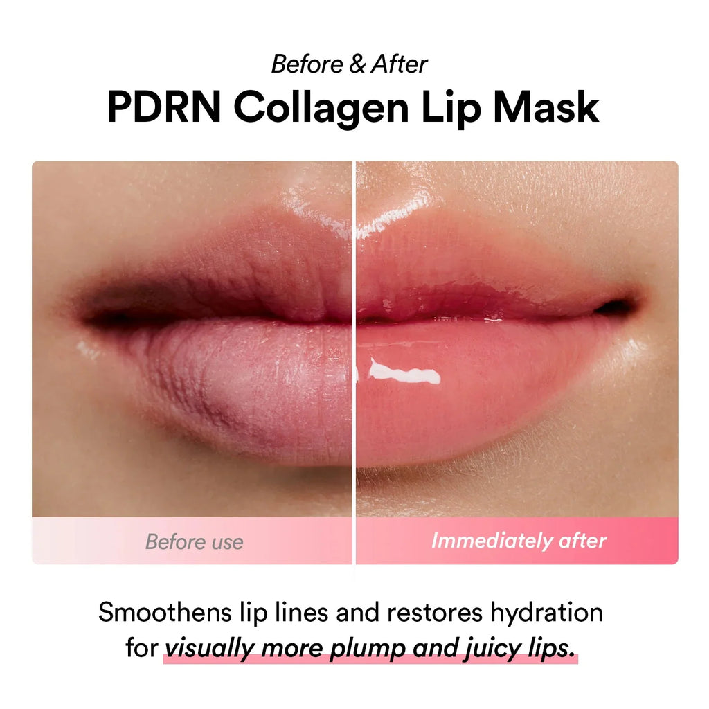 Abib - PDRN Collagen Lip Mask Glazed Jelly - 15ml | Mascarilla Labial Reafirmante y Reparadora con PDRN y Colágeno