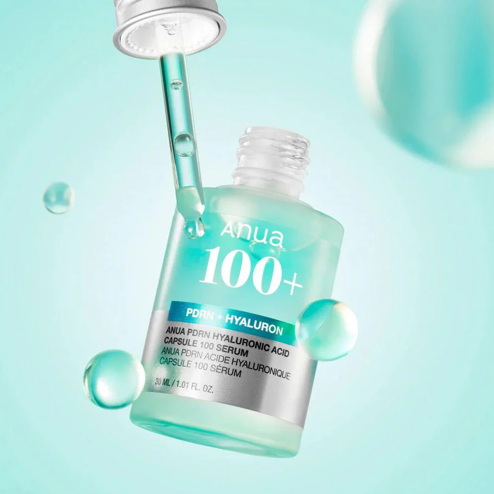 ANUA - PDRN Hyaluronic Acid Capsule 100 Serum - 30ml | Suero Reafirmante e Hidratante con PDRN y Ácido Hialurónico