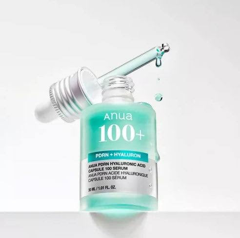 ANUA - PDRN Hyaluronic Acid Capsule 100 Serum - 30ml | Suero Reafirmante e Hidratante con PDRN y Ácido Hialurónico