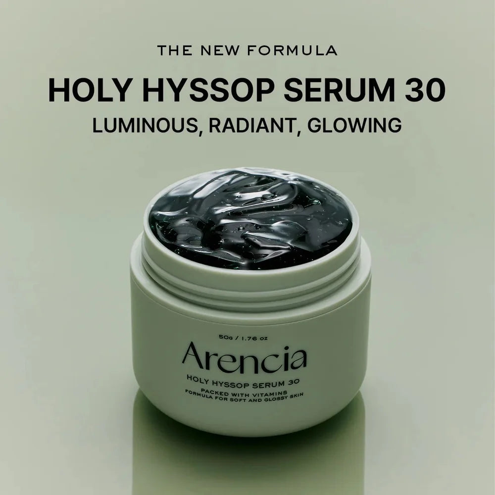 Arencia - Holy Hyssop Serum 30 - 50g | Suero Calmante y Equilibrante con Extracto de Hisopo