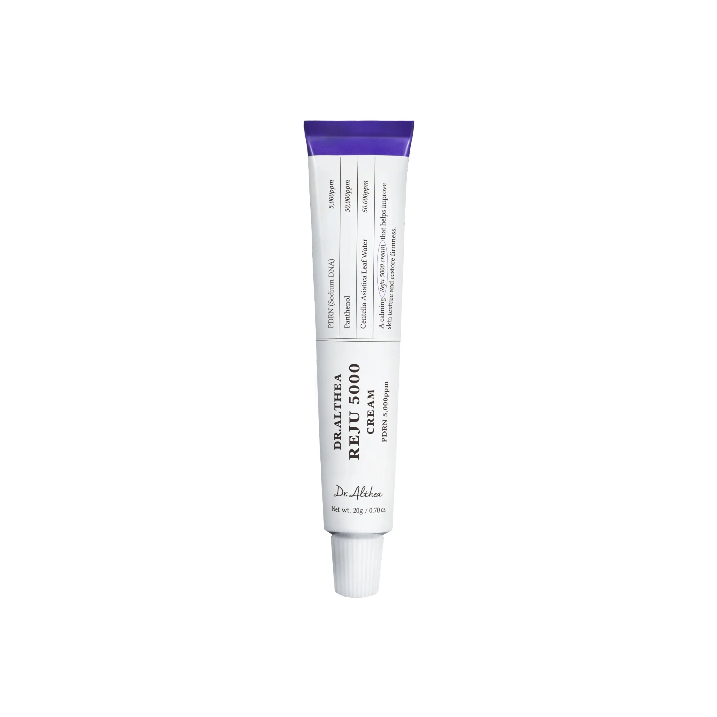 Dr. Althea - PDRN Reju 5000 Cream - 20g | Crema Antiedad Regeneradora y Reparadora con PDRN 5,000 ppm
