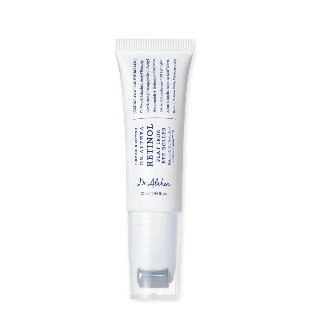 Dr. Althea - Retinol Flat Iron Eye Roller - 25ml | Contorno de Ojos Antiedad con Retinol para Suavizar Líneas y Reafirmar la Piel