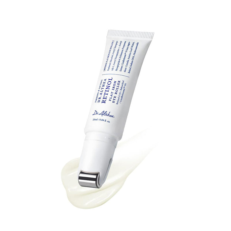 Dr. Althea - Retinol Flat Iron Eye Roller - 25ml | Contorno de Ojos Antiedad con Retinol para Suavizar Líneas y Reafirmar la Piel
