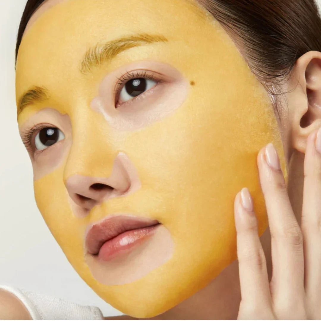 Medicube - Deep Vita C Glutathione Brightening Mask - 1 pieza | Mascarilla Iluminadora con Vitamina C y Glutatión