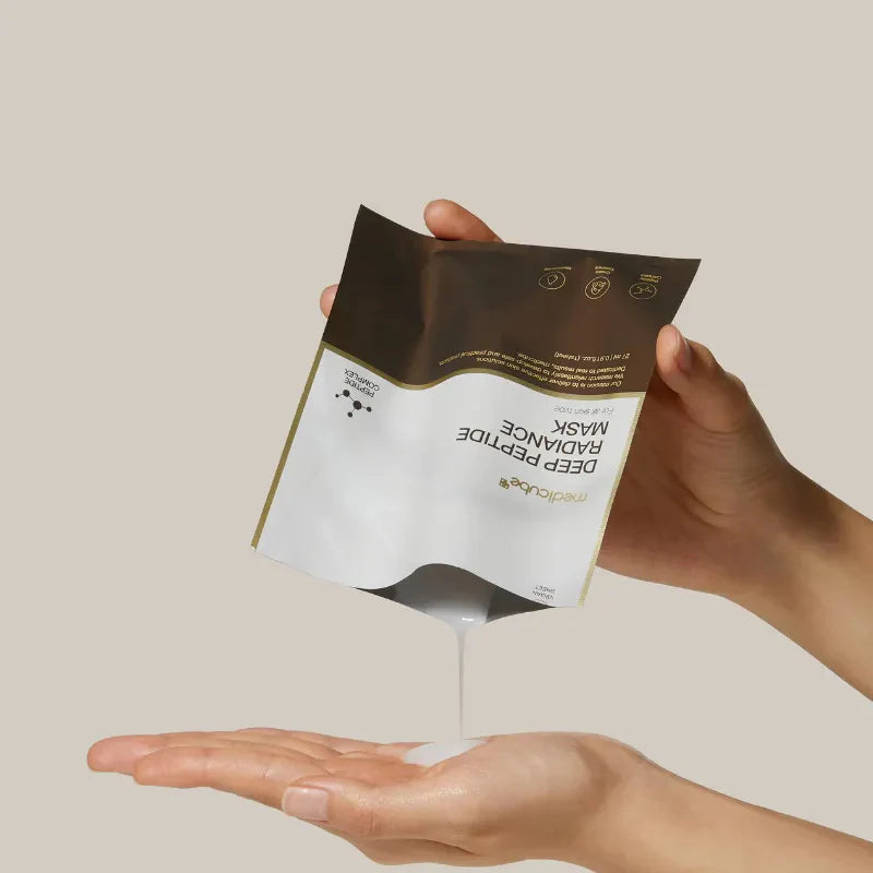 Medicube - Deep Peptide Radiance Mask - 27ml | Mascarilla Iluminadora y Reafirmante con Péptidos
