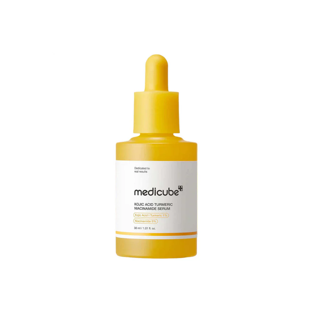 Medicube - Kojic Acid Turmeric Niacinamide Serum - 30ml | Sérum Iluminador y Antimanchas con Ácido Kójico, Cúrcuma y Niacinamida