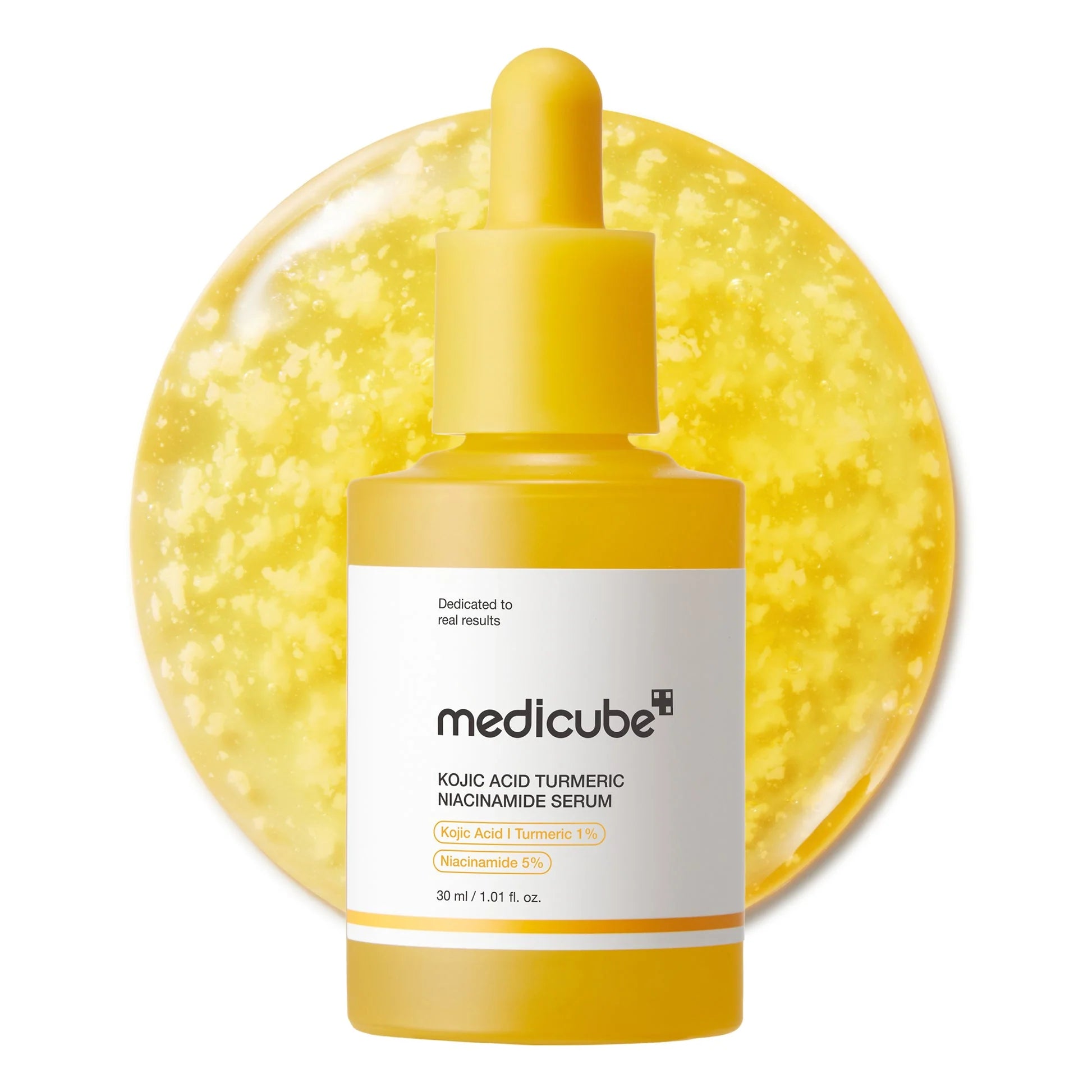 Medicube - Kojic Acid Turmeric Niacinamide Serum - 30ml | Sérum Iluminador y Antimanchas con Ácido Kójico, Cúrcuma y Niacinamida