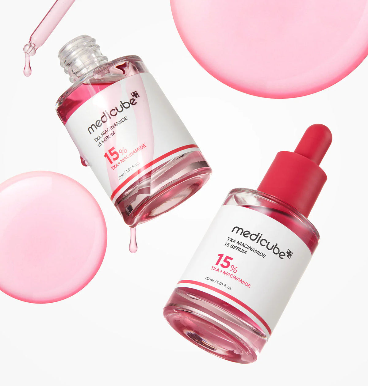 Medicube - TXA Niacinamide 15 Serum - 30ml | Sérum Iluminador y Antimanchas con Ácido Tranexámico y Niacinamida