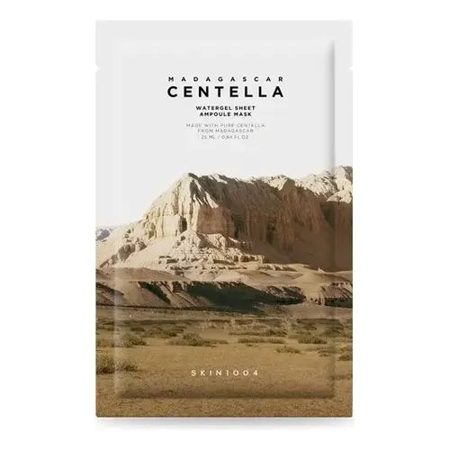 SKIN1004 - Madagascar Centella Watergel Sheet Ampoule Mask - 1pz | Mascarilla Hidratante y Calmante