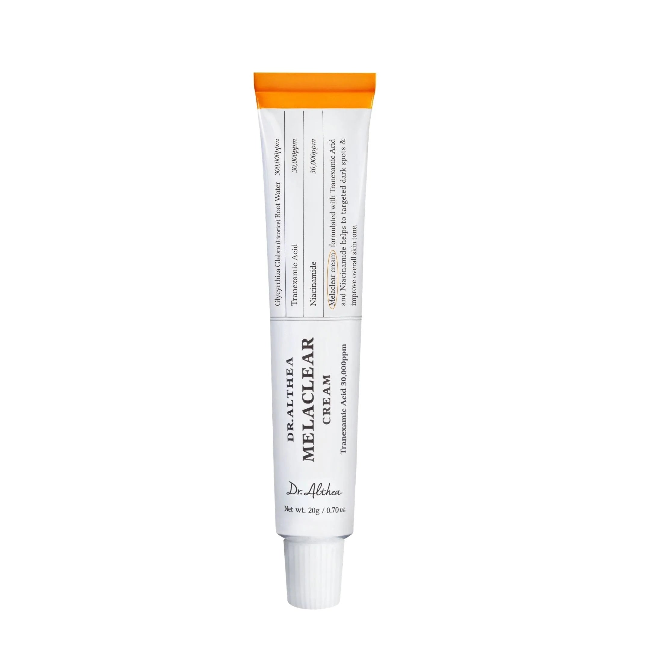 Dr. Althea - Melaclear Cream - 20g | Crema Antimanchas e Iluminadora