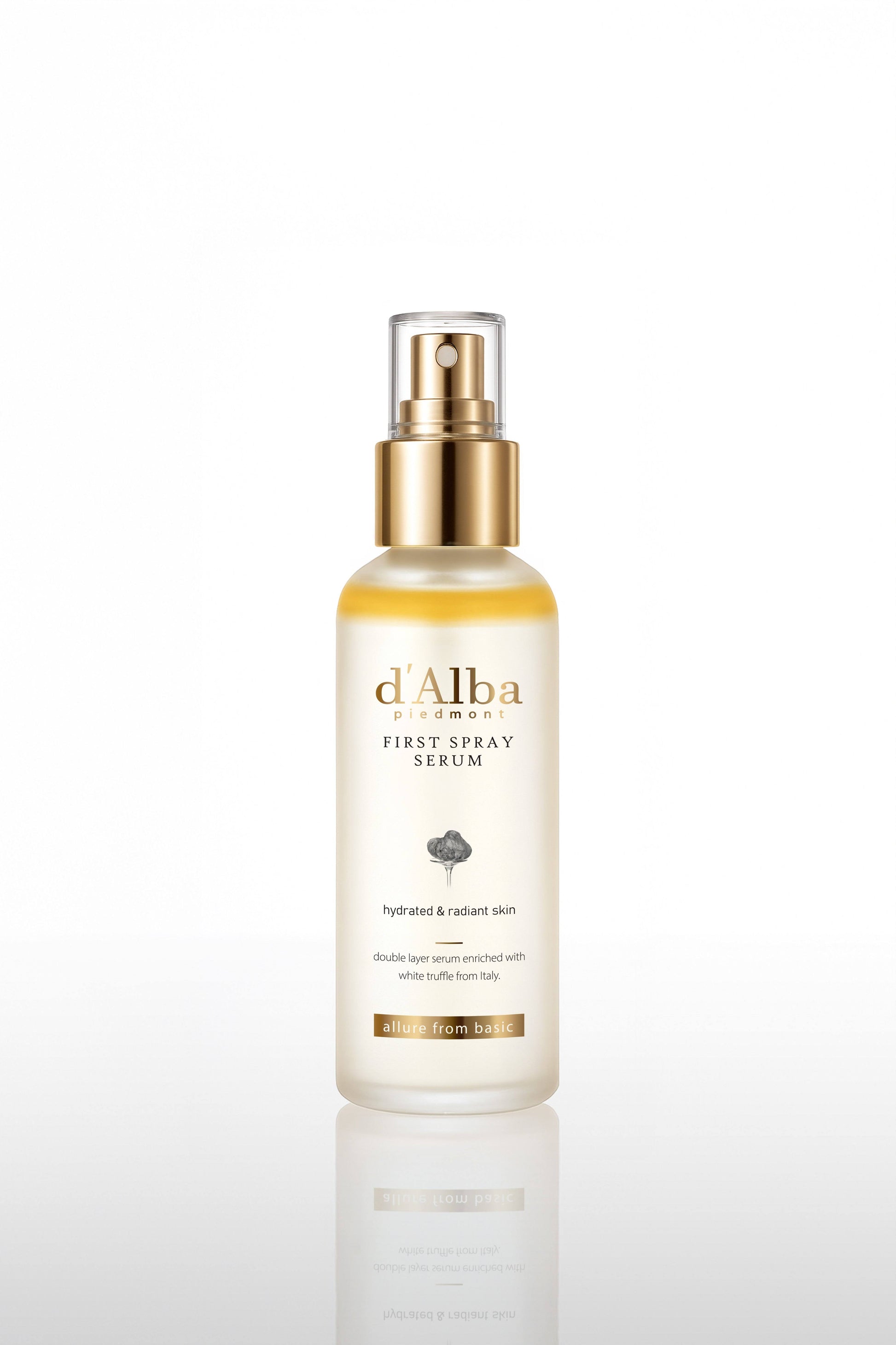 d'Alba - White Truffle First Spray Serum - 100ml | Sérum en Bruma Hidratante e Iluminador (Vegan)
