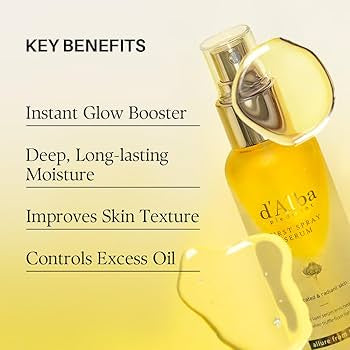 d'Alba - White Truffle First Spray Serum - 100ml | Sérum en Bruma Hidratante e Iluminador (Vegan)