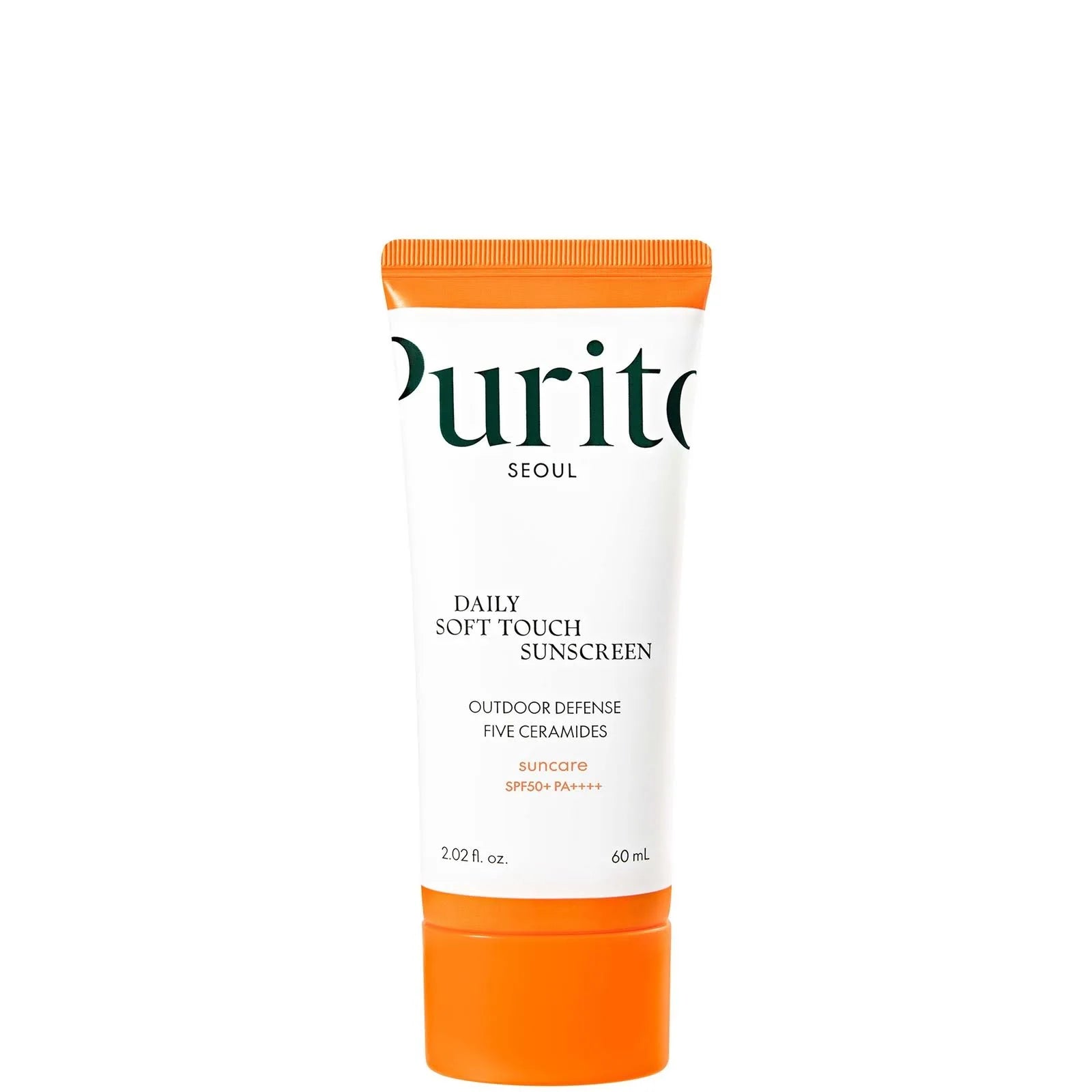 PURITO Seoul - Daily Soft Touch Sunscreen - 60ml | Protector Solar Ligero SPF50+ PA++++