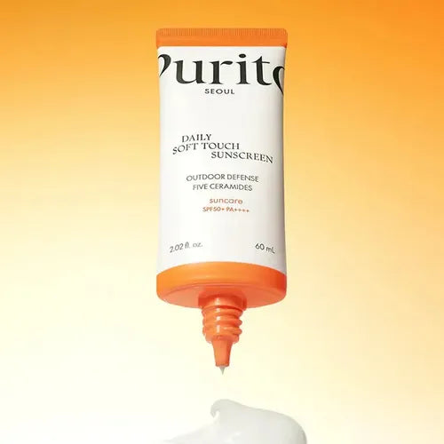 PURITO Seoul - Daily Soft Touch Sunscreen - 60ml | Protector Solar Ligero SPF50+ PA++++