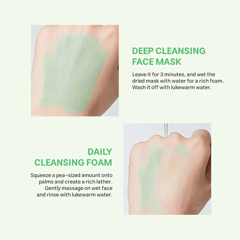 FULLY - Green Tomato Clay Mask Cleanser - 120ml | Limpiador y Mascarilla Purificante de Poros