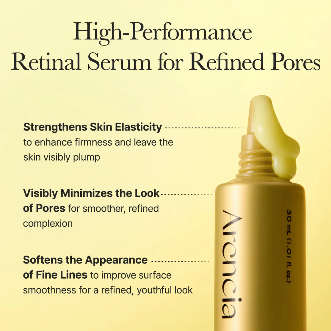 Arencia - Retinal Booster Shot - 30ml | Sérum Antiedad Renovador con Retinal
